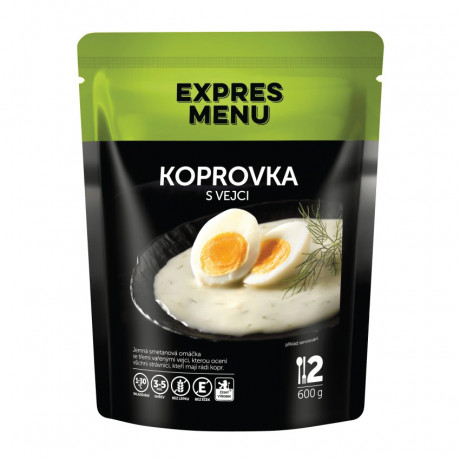 EXPRES MENU - Kôprová omáčka s vajíčkami 2 porcie
